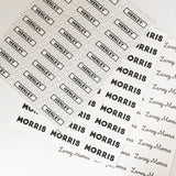 Personalized Labels